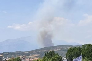 Φωτιά ξανά στη Ρίγανη Αιτωλοακαρνανίας - Καίγεται δασική έκταση, στη μάχη και εναέρια μέσα