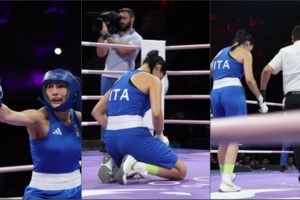 Ολυμπιακοί Αγώνες 2024: Το φιλί της χρυσής Ιταλίδας τζουντόκα στη σύντροφό της - Μπροστά στην Τζόρτζια Μελόνι [εικόνες - βίντεο] - εικόνα 2