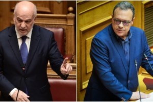 Πρόταση μομφής- Χαρίτσης: "Να δεσμευτεί ο Μητσοτάκης ότι θα ζητήσει εκείνος σύσταση προανακριτικής επιτροπής"