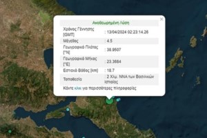 Νέος ισχυρός σεισμός στην Εύβοια: 4,2 Ρίχτερ ταρακούνησαν ξανά την Ιστιαία μετά την πρωινή σεισμική δόνηση