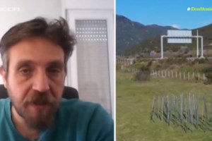 Τρένο παρέσυρε ΙΧ στην Πάτρα – Ένας τραυματίας