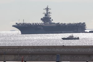 Το αεροπλανοφόρο "George H.W. Bush" στον Φαληρικό Όρμο - Εικόνες - εικόνα 10