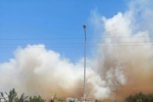 Φωτιά στον Κάλαμο: Καίγεται χαμηλή βλάστηση - Επιχειρούν επίγειες δυνάμεις