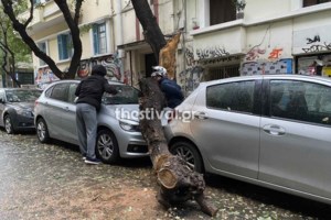 Κακοκαιρία Άριελ: Διακοπές κυκλοφορίας και προβλήματα σε Πιερία και Χαλκιδική - Χωρίς ρεύμα περιοχές της Θέρμης