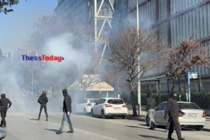 Θεσσαλονίκη: Συλλήψεις και προσαγωγές μετά τα επεισόδια στην πορεία των φοιτητών