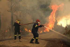 Ρωξάνη Ζήκα:  "Γονατίζω και υποκλίνομαι" - Το ευχαριστώ στους εθελοντές πυροσβέστες από την παρουσιάστρια της ΕΡΤ