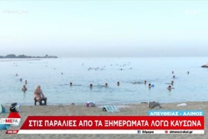 Τρέλανε τη ρεπόρτερ η γιαγιά: "Είμαι ελεύθερη κοπέλα, τι να κάνω;" - Στις παραλίες οι Αθηναίοι από τα ξημερώματα