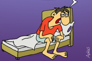 Το σκίτσο του Αρκά για το πότε είναι ο καλύτερος ύπνος...