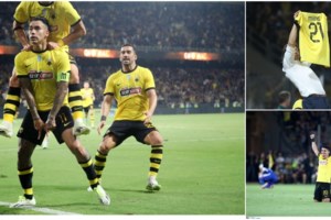 "Αυτή η επιτυχία ειναι αφιερωμένη στον Μιχάλη": Η συγκινητική φωτογραφία του Αλμέιδα με τον αδικοχαμένο οπαδό της ΑΕΚ - εικόνα 2