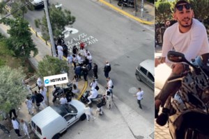 Χανιά: Η σοκαριστική στιγμή που φορτηγάκι χτυπάει διανομέα - Τον καταδίωξαν και τον έπιασαν οδηγοί [Βίντεο]