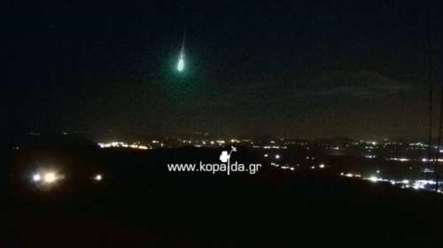 Σπάνιο φαινόμενο: Η λάμψη μετωρίτη που φώτισε τον ουρανό στη μισή Ελλάδα [βίντεο]