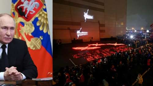 Για ριζοσπάστες ισλαμιστές μιλά ο Πούτιν αλλά βλέπει πίσω από το μακελειό στη Μόσχα το &quot;νεοναζιστικό καθεστώς του Κιέβου&quot;