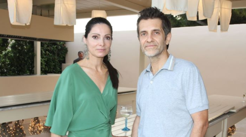 Η σπάνια εμφάνιση του Φοίβου με τη σύζυγό του Αμαλία Καντερέ