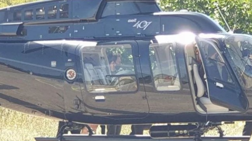 Γλυκά Νερά: Αυτό είναι το ελικόπτερο που μετέφερε τον πιλότο στη ΓΑΔΑ [εικόνες - βίντεο]