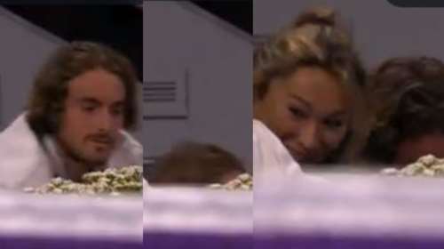 Ο Τσιτσιπάς έπεσε από την καρέκλα βλέποντας την Μπαντόσα - Έσκασε στα γέλια η πεθερά του