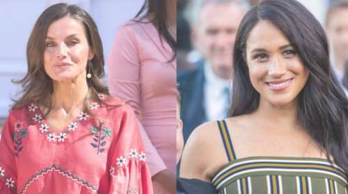 Το διαχρονικό styling combo που προτίμησαν η βασίλισσα Λετίσια και η Mέγκαν Μαρκλ