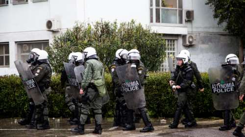 Σε αστυνομικό κλοιό το ΑΠΘ υπό τον φόβο νέων επεισοδίων - Στον εισαγγελέα οι 2 συλληφθέντες