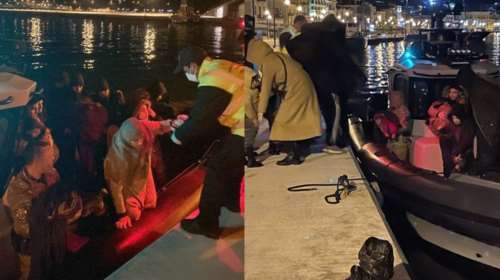 Σάμος: Το Λιμενικό έσωσε μετανάστες- Έγκυος και βρέφος ανάμεσά τους, συνελήφθη Τούρκος διακινητής
