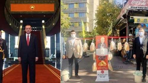 Ο Ερντογάν τριπλασιάζει τα έξοδα για τα παλάτια του ενώ ο εταίρος του... κρεμάει ψωμιά για τους φτωχούς