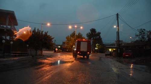 Κακοκαιρία Μπάλλος: Στις 1.164 οι κλήσεις που έχει δεχτεί η πυροσβεστική