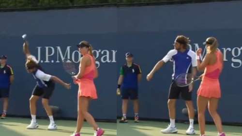 Τρόμαξε την Μπαντόσα ο Τσιτσιπάς με τα νεύρα του- Πέταξε στο κορτ τη ρακέτα του μπροστά της [βίντεο]