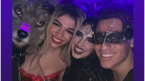 Μελίνα Νικολαΐδη: Η μεταμφίεσή της σε σέξι κοκκινοσκουφίτσα με κορσέ, γάντια και ξανθιά περούκα