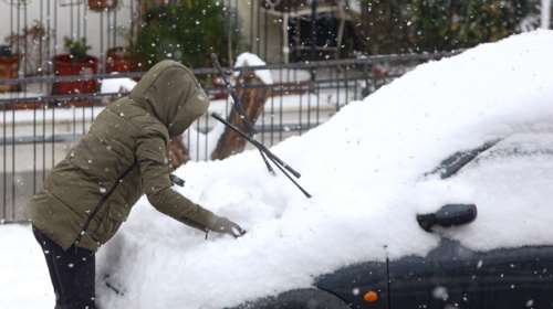 Κακοκαιρία &quot;Ελπίδα&quot;: Ξεκίνησε η ψυχρή εισβολή - Πρώτα χιόνια και στη Θεσσαλονίκη [Βίντεο]