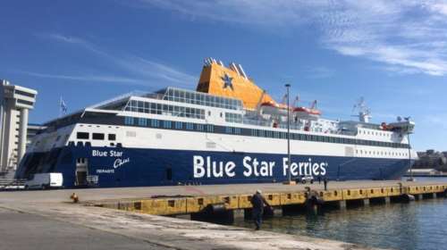 Νεκρός 45χρονος ναυτικός του &quot;BLUE STAR CHIOS&quot; - Έχασε τις αισθήσεις του μέσα στο πλοίο