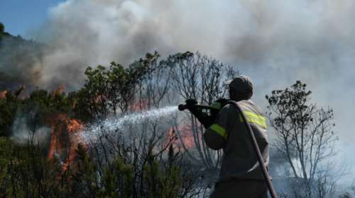 Συναγερμός στη Πυροσβεστική: Φωτιά σε εξέλιξη στον Υμηττό