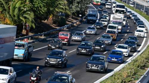 Αθήνα: Μποτιλιάρισμα στον Κηφισό μετά από τροχαίο - Η κίνηση στους δρόμους