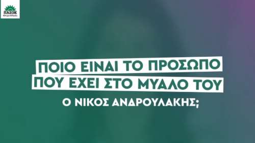 Ποιο πρόσωπο έχει στο μυαλό του ο Ανδρουλάκης για πρωθυπουργό; - Το ΠΑΣΟΚ έβγαλε teaser