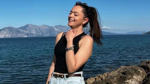 Full in love η Μαριτίνα Ντενίση - Στην παραλία με τον σύντροφό της