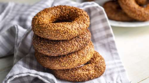 Κουλούρια Θεσσαλονίκης ολικής άλεσης - χωρίς επεξεργασμένη ζάχαρη