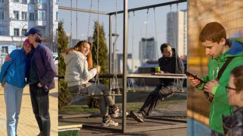 Κίεβο: Η καθημερινότητα ενώ πέφτουν βόμβες - &quot;Ένα νέο φυσιολογικό έχει αρχίσει να εκδηλώνεται&quot; [Εικόνες]