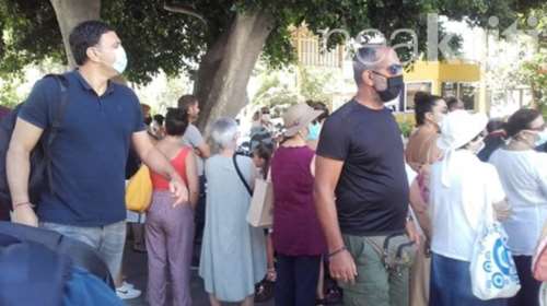 Διαμαρτυρία εργαζομένων στο νοσοκομείο Ρεθύμνου