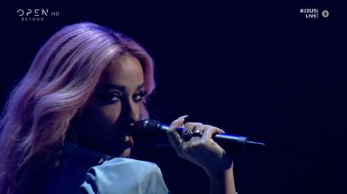 &quot;Just The 2 Of Us&quot;: Η Ελένη Φουρέιρα έβαλε &quot;φωτιά&quot; στο σόου  για τη Eurovision [Βίντεο]