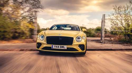 Επικό drift με την Bentley Continental GT Speed
