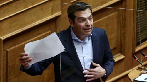 Η ατάκα Τσίπρα στη Βουλή μόλις εμφανίστηκε ο Αδωνις Γεωργιάδης: &quot;Ήρθε ο νονός;&quot;