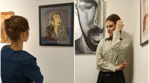 Οι δίδυμες εικαστικοί της Κύπρου Στέλλα και Μαρία Παπά
