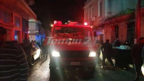 Πανικός στην Πάτρα για πολυκατοικοία που έπιασε φωτιά - Εκκενώθηκε προληπτικά