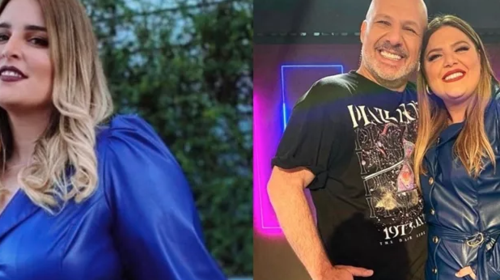 Crush Test: Η Εβελίνα Νικόλιζα και η Δανάη Μπάρκα φόρεσαν το ίδιο δερμάτινο φόρεμα