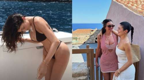 Σε ελληνικό &quot;παράδεισο&quot; κάνει διακοπές η Κάιλι Τζένερ μαζί με την Ελληνίδα κολλητή της