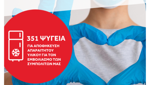 Η Coca-Cola 3Ε με την Frigoglass δωρίζουν 351 ψυγεία στο Υπ. Υγείας  ενισχύοντας τη δυνατότητα αποθήκευσης υλικού για τον εμβολιασμό κατά του κορονοϊού