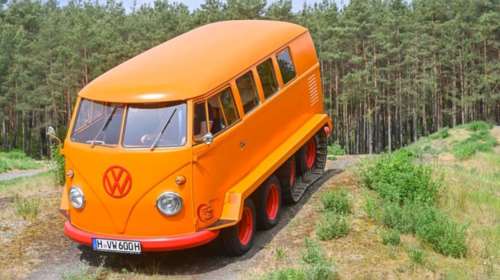 Half-track Fox: Ο λοκατζής προπάππους του VW ID.Buzz