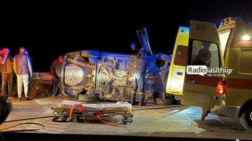 Κρήτη: Δραματική επιχείρηση απεγκλωβισμού 16χρονης- Ανετράπη το ΙΧ που οδηγούσε 19χρονος