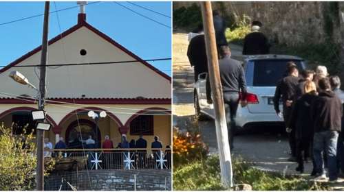 Αχαΐα: Ανείπωτος πόνος στην κηδεία του μικρού Ανδρέα - Επεσε από μάντρα με τον θείο του [εικόνες - βίντεο]