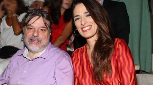 Δημήτρης Παπαδημητρίου: Σπάνια εμφάνιση με τη γοητευτκή σύζυγό του