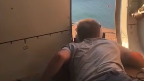 Φωτιά στα Βίλια: Εικόνες που κόβουν την ανάσα μέσα από το ρωσικό ελικόπτερο Mi-8 [Βίντεο]