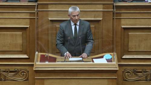 ΝΔ: Διεγράφη ο γιος του βουλευτή Τάσου Δημοσχάκη, μετά το "αντάρτικο" στις εκλογές του Συλλόγου Εργαζομένων της Βουλής