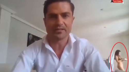 Viral το βίντεο με τον δημοσιογράφο που πιάστηκε μέσω skype να απατά τη μνηστή του